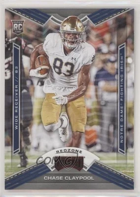 2020 Panini Chronicles Draft Picks Playoff Red Zone Chase Claypool #15 Rookie RC - Image 1 of 2