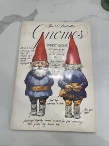 Gnomes Wil Huygen, Illustrated Rien Poortvliet Vintage 1979 PB - Imagen 1 de 7