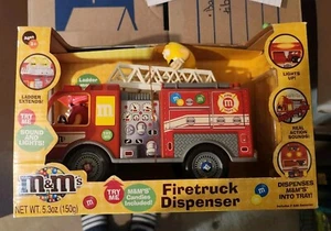 M&M's Collectible Firetruck Candy Dispenser - Picture 1 of 2