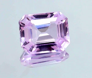 Piedra Preciosa Suelta Morganita Rosa Natural Certificado Única Corte Radiante VVS Corte - Imagen 1 de 5