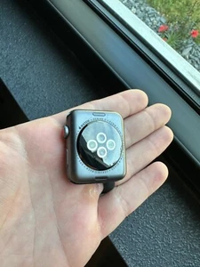 Apple Watch Series 3 42mm Black Sport Band - Space Gray (Cellular) (MTGT2LL/A) - Picture 1 of 5