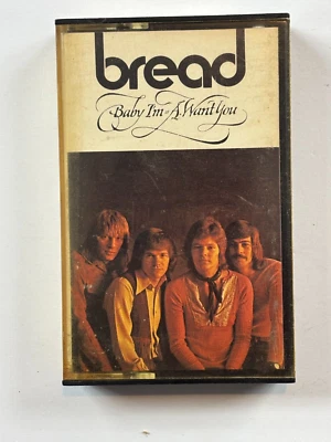 Bread Baby I'm-A Want You 1972 Cassette Tape Classic Rock - Image 1 of 4