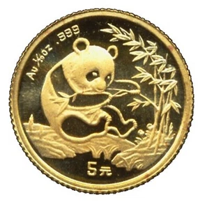 1/20 oz 5 Yuan Gold Panda 1994 in Kapsel, P0130 - Bild 1 von 2