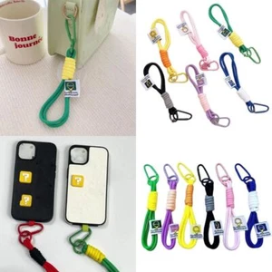 Universal Keychain Colored Wrist Strap Creative Keycord Hanging Mobile Phone - Photo 1 sur 25