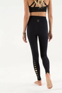 PAMA London Moon and Star Leggings Women's XXS Black New with Tags Yoga Pants - Picture 1 of 7