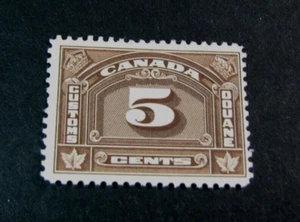 Timbre des droits de douane du Canada FCD8 MNH photo stock H320 - Photo 1/1