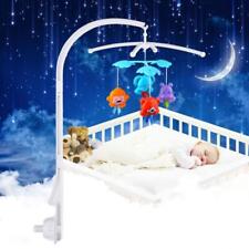 Baby Mobile Bed Bell Holder Crib Cot Music Box Arm Bracket Set Stand - New