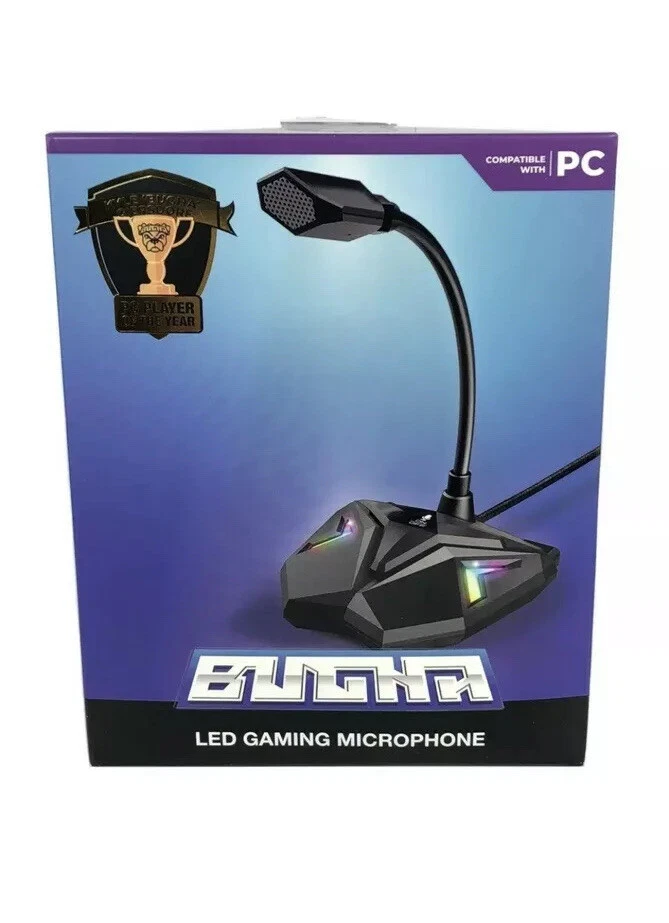 World Cup Bugha exclusive LED gaming microphone for PC NEW 2020 - Image 1 of 4