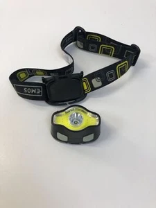 Linterna frontal EMOS 220lm, 7 modos, IP43, ligera, exterior, blanco/rojo/verde - Imagen 1 de 7