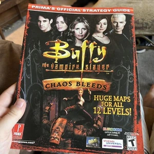 Buffy the Vampire Slayer Chaos Bleeds Official Strategy Guide Paperback Prima - Picture 1 of 4