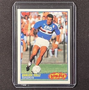 GIANLUCA VIALLI 1991-92 Italian Score Soccer Card SAMPDORIA #374 PSA - Picture 1 of 2