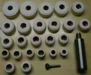 Juego de 24 piedras de moler finas para asiento de válvula Sioux soporte de piedra Star Drive 11/16" - Imagen 1 de 2