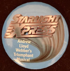 1990er Las Vegas Hilton Andrew Lloyd Webber's Starlight Express Mitarbeiter Pin - Bild 1 von 2