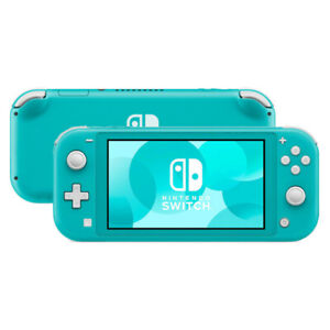 Nintendo Switch Lite - Turquoise Handheld Gaming System - Good Condition