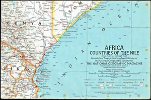 1963-10 Nat'l Geographic AFRICA NILE COUNTRIES VTG Original TZ KE UG Oct. (353) - Picture 1 of 2