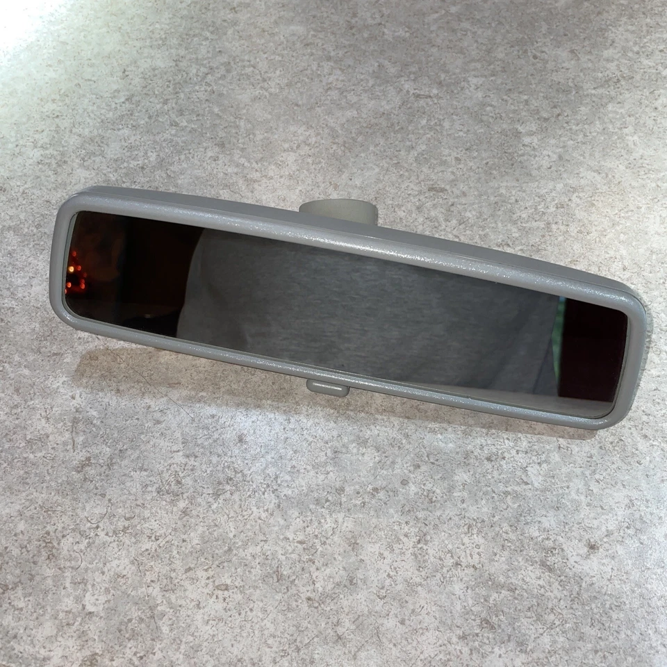 1999 2006 VW Jetta Golf Interior Rear View Mirror OEM Pearl Grey Volkswagen - Image 1 of 4