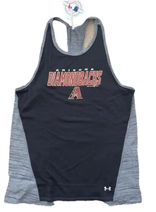 NWT Women’s Arizona Diamondbacks Under Amour Tank Top Size M  - Picture 1 of 8