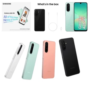 Samsung Galaxy A26 5G 128GB 6.7'' 6GB RAM UNLOCKED SMART PHONE BRAND NEW SEALED - Picture 1 of 14