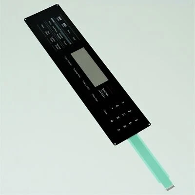 CHOICE MANUFACTURED PARTS Choice Parts DG34-00017A for Samsung Range Oven Membrane Switch Touchpad Overlay
