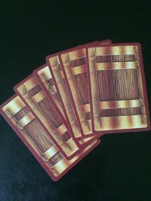 Harry Potter Diagon Alley Board Game Spare Parts 2001 Mattel - Trunk Cards x 6 - Image 1 of 2