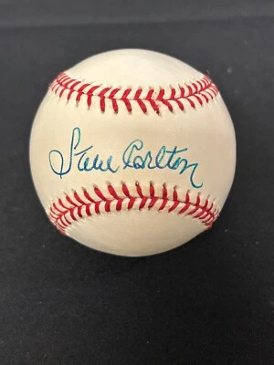 Steve Carlton HOF Signed Auto Baseball Philadelphia Phillies PSA COA 888 - Image 1 of 3