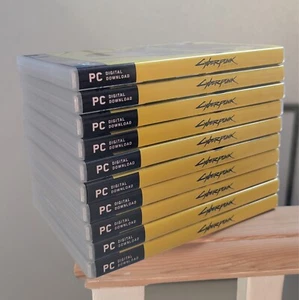 CYBERPUNK 2077 *English* 10x (TEN) EMPTY CASES (PC version) **EMPTY! NO GAMES! - Picture 1 of 10