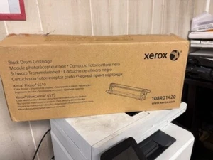 Xerox 108R01420 Drum 48000 Page-Yield Black GENUINE NEW Open Bx, Seal Bag - Photo 1/1