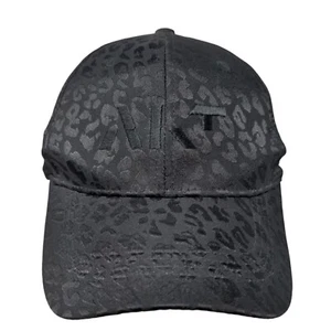 Unbranded Slideback Hat Black One Size Embroidered Animal Print 6 Panel - Picture 1 of 8