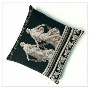 Cross-stitch kit Grecian Cushion Thea Gouverneur 2054 Linen - Picture 1 of 6