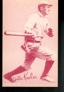 1980 An Exhibit Card Reprints Willie Keeler