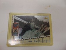 BASEBALL CARD MICKEY MANTLE HEROES 1956 TRIPLE CROWN SEASON UPPER DECK 1994