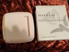 Mary Kay Pink Pair Compact Foundation Lipstick Mirror 7996