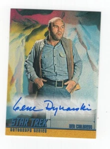Star Trek TOS Season 1 1997 Fleer/Skybox Autograph Card Gene Dynarski A12 - Picture 1 of 2