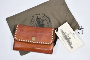 Campomaggi Wallet Brown Handmade Italy Unisex - Picture 1 of 8