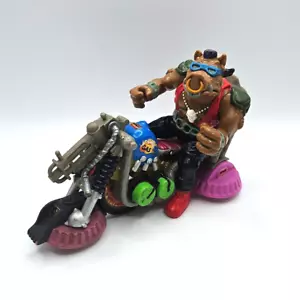 TMNT Teenage Mutant Ninja Turtles Psycho Cycle Bebop & Bike 1990 INCOMPLETO DE COLECCIÓN - Imagen 1 de 13