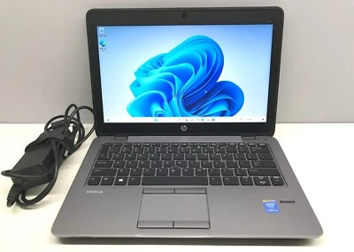 HP EliteBook 820 G2 12.5" Laptop i5-5200U 2.30GHz 16GB 256GB SSD Win11 - Image 1 of 4