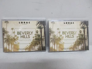 LORAC Beverly Hills Sophisticate Palette LOT OF 2 BRAND NEW B7S1 - Picture 1 of 2