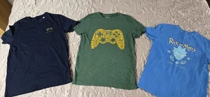 Boys T-Shirt Bundle. RIK & MORTY / TED LASSO /NEXT AGE 14 - Picture 1 of 7