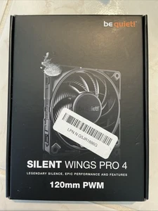¡Callado! SILENT WINGS PRO 4 120mm PWM, Marca nueva - Imagen 1 de 4