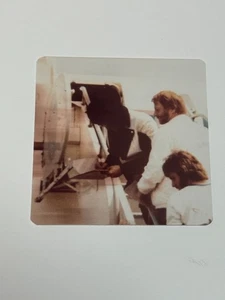 ELVIS PRESLEY VINTAGE KODAK PHOTO JUNE 29th 1976 RICHMOND AIRPORT - Picture 1 of 2