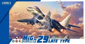 MiG-29 Fulcrum-A 9-12 Late Type Great Wall Hobby GWH L7212 skala 1/72 - Foto 1 di 5