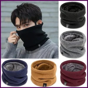 Mode weich gestrickt Halswärmer Sport Schal Frauen Männer Gesichtsbedeckung Winter - Bild 1 von 29