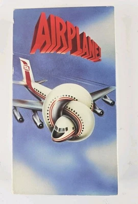 Airplane! VHS Tape Vintage (1980, Leslie Nielsen) The Original Comedy Classic - Image 1 of 4