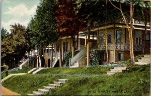 SWISS TERRACE Winona Lake, Indiana IN Postkarte - Bild 1 von 2