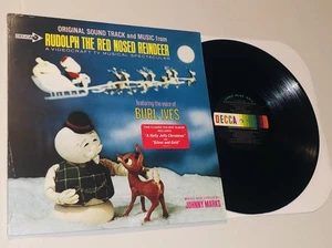SHRINK Rudolph The Red Nosed Reindeer Soundtrack LP Burl Ives 2014 Decca Geffen - Picture 1 of 6