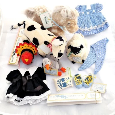 Lote Ropa Muffy Vanderbear PEREGRINO ABAJO EN GRANJA AMIGOS Avena Patti Mary Lucy Foto 1 de 4