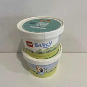 LEGO Bluey Pop Up Ice Cream Shop Brisbane - Duplo Rainbow Container (no duplo) - Picture 1 of 4