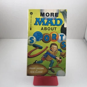 MORE MAD ABOUT SPORTS : Vintage Mad Magazine Paper Back Pocket Book - Picture 1 of 3