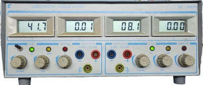 Conrad / VOLTCRAFT PS-2403D – Doppel-Labornetzgerät 2× 0–40 V / 0,01–3 A, CV/CC - Bild 1 von 3