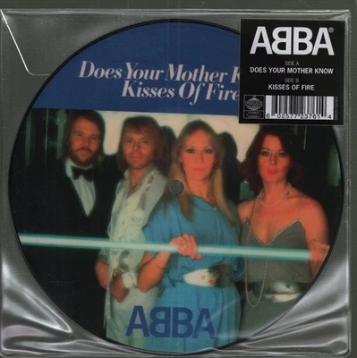 Abba Does Your Mother Know 7" vinyl Europe Polar 2019 Limited edition 40th - Image 1 of 2
